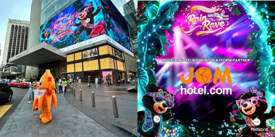 Tak perlu pening hadap jalan sesak di Bukit Bintang! Jomhotel.com tawar harga bilik ‘runtuh’ sempena Rain Rave Water Music Festival 2026