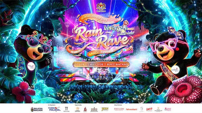 JOMhotel.com Tawar Penginapan Mampu Milik Sempena Rain Rave Water Music Festival 2026